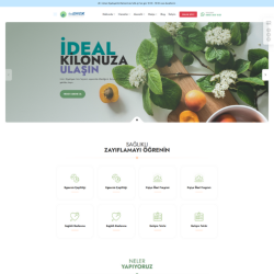 Diyetisyen Web Sitesi Tasarımı #3